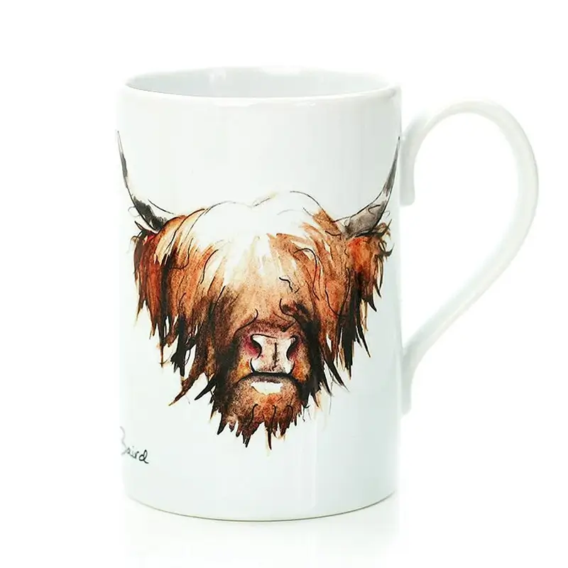 Handpainted Highland Cow Ceramic Kitchen Set | Gaelsong