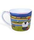 Whimsical Irish Sheep Mug - Ewe Are My Sunshine view 3