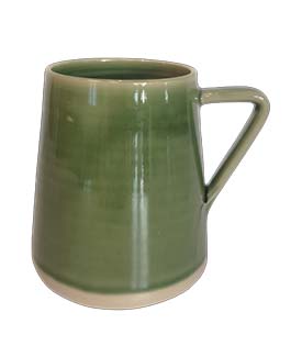 Georgian Green Pottery Mug 