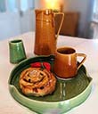 Handmade Pottery Mug - Savor Brown 