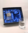 Pewter Whiskey Claddagh Glass Set