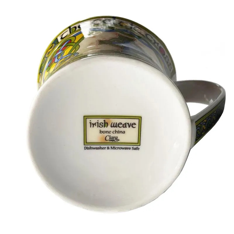 D63073S2 Celtic Cross Irish Mug Back Side Gaelsong