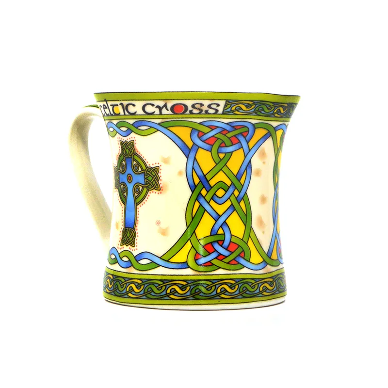 D63073S2 Celtic Cross Irish Mug Design Gaelsong