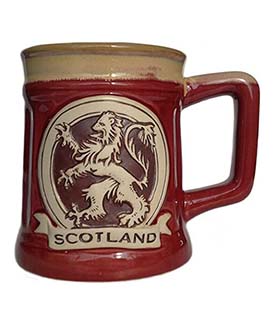 Scotland Rampant Lion Beer Mug
