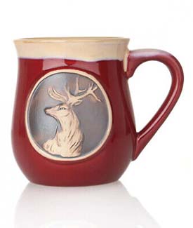 Stag of Highland Stoneware Mug