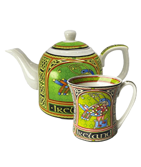 The Celtic Peacock Tea Collection