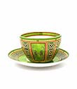 Celtic Peacock Cup Set