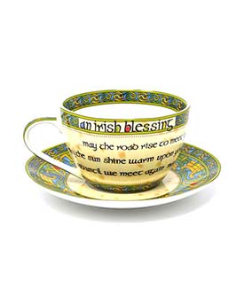 An Irish Blessing Cup Set