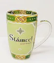 Ceramic Irish Slainte Mug view 1