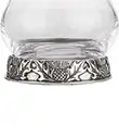 Pewter Flower o Scotland Whiskey Glass 