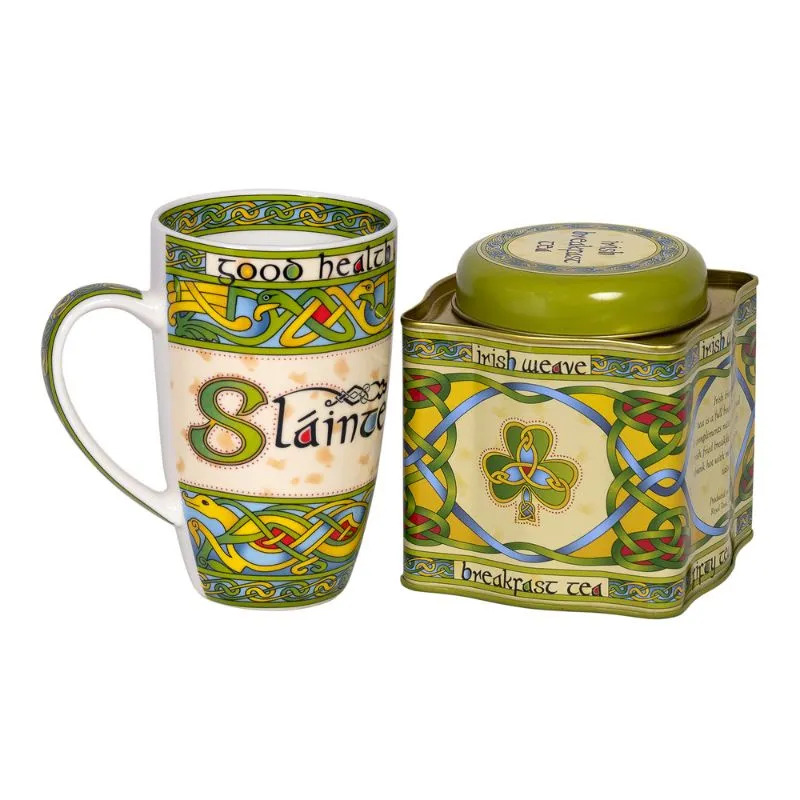  D63125 Traditional Bone China  Set 1 Mugs with Tea Gaelsong