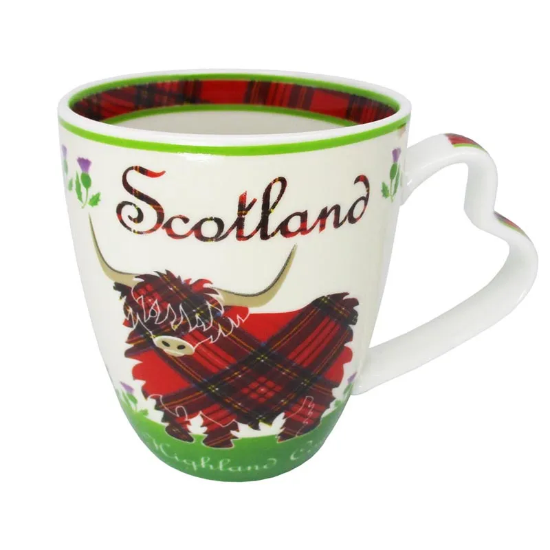D63126 Celtic Cross Irish Mug Inside Design  Gaelsong