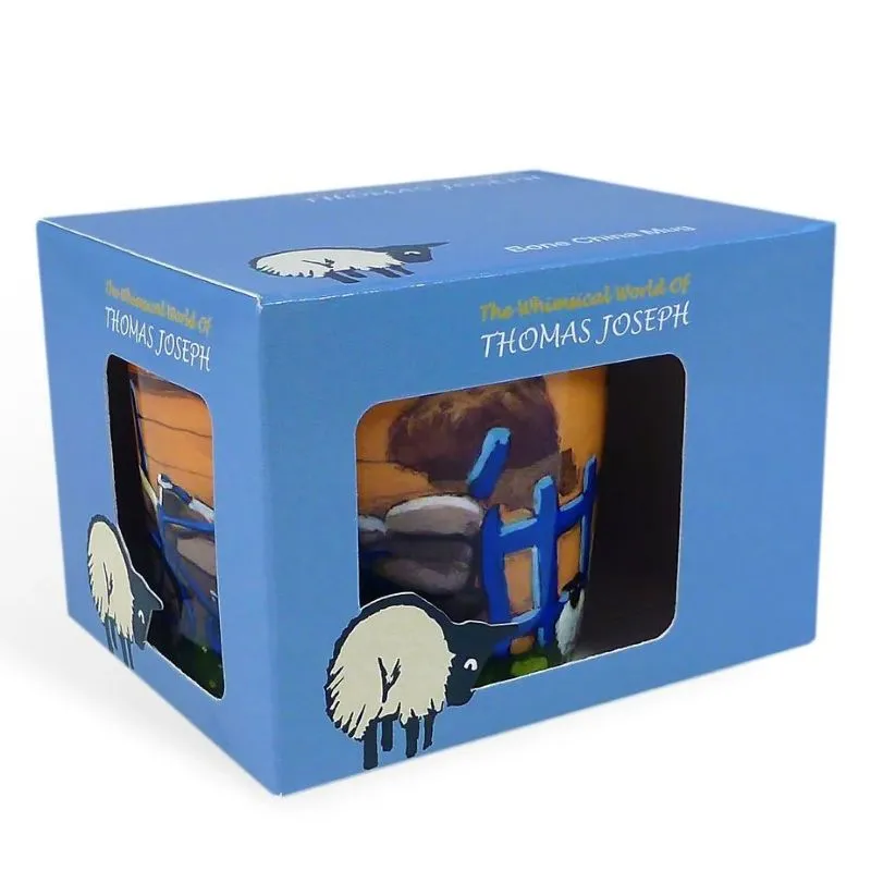 D63142 On Ewer Bike Irish Coffee Mug Packaging Gaelsong