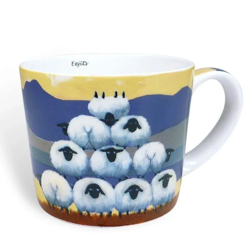 Irish Countryside Eejits Mug