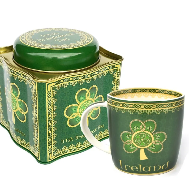 Shamrock Spiral Irish Tea Collection