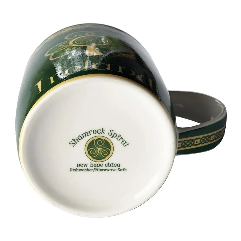 D63157 SINGLE MUG Bone China Ireland Shamrock Mug Dishwasher Gaelsong