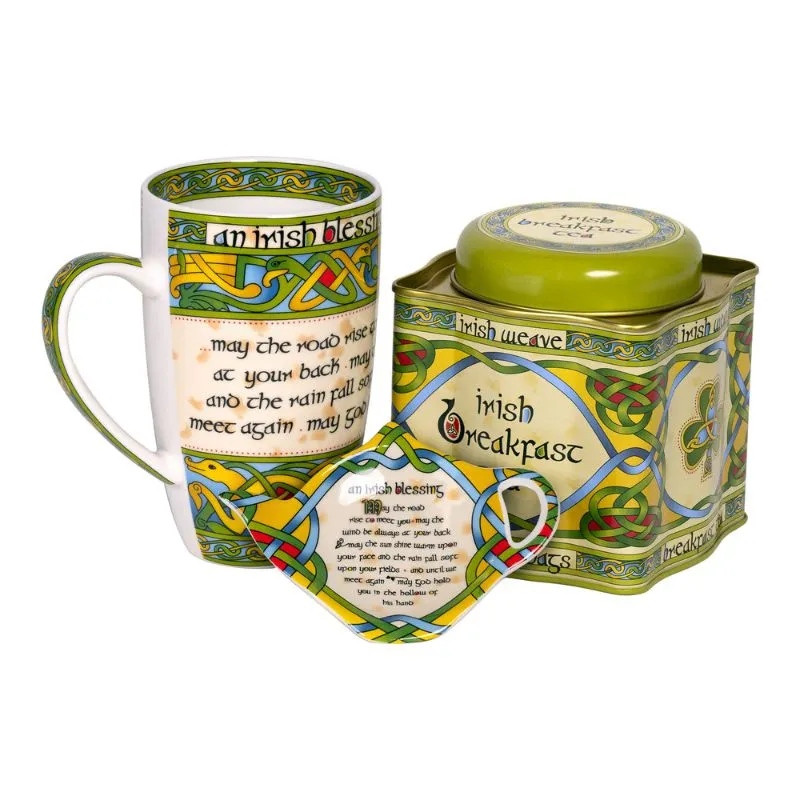 D63163 Irish Breakfast Tea Gift Set Gaelsong