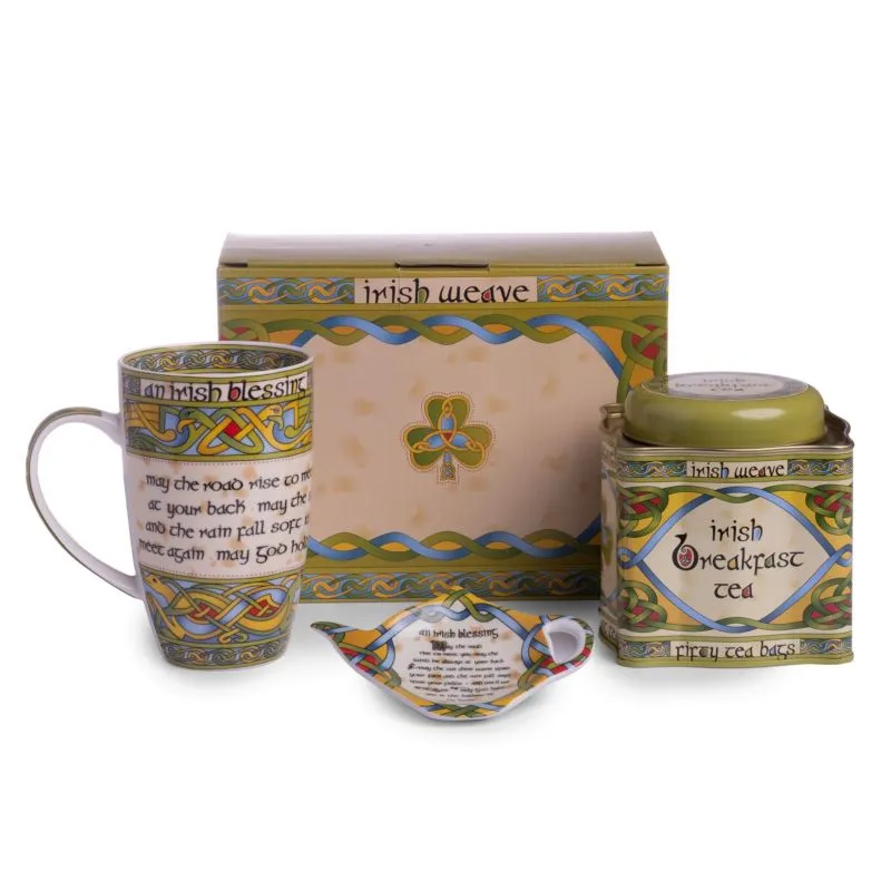 D63163 Irish Breakfast Tea Gift Set Gaelsong