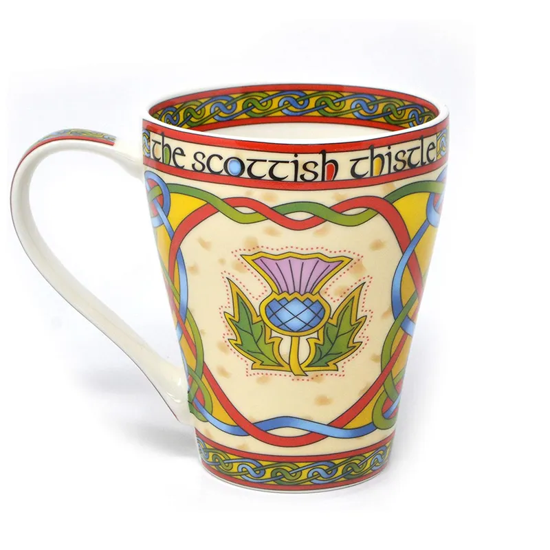 D63165 Royal Scottish Breakfast Tea Set MUG View Gaelsong