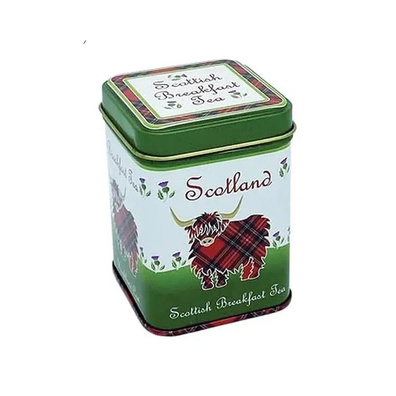 D63166 TEA Highland Cow Desgined Scotland Tea Set Gaelsong
