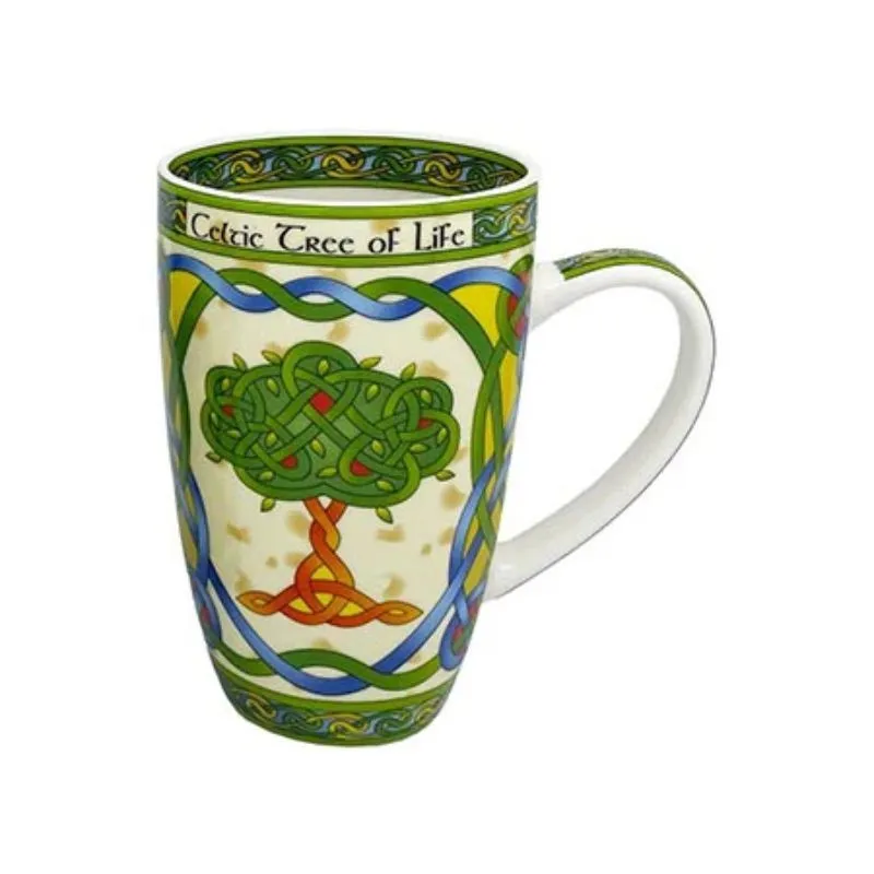 Intertwined Celtic Tree of Life Coffee Mug