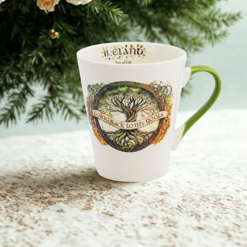 Bone China Tree of Life Ireland Coffee Mug Bone China Tree of Life Ireland Coffee Mug