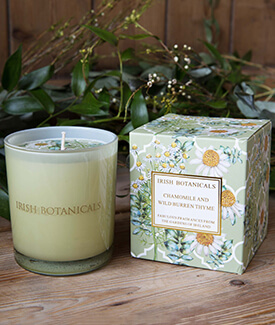 Wild Burren Thyme and Chamomile Candle 