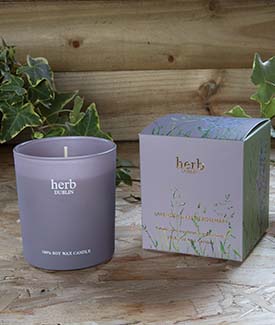 Dublin Herb Lavender Wax Candle 