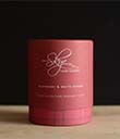 Scottish Raspberry Candle with White Ginger view 4