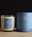 Spring Scottish Bluebell Candle view 2