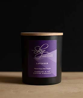 Handmade Lavender Scottish Wax Candle