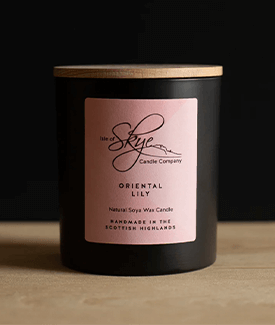 Delicate Oriental Lily Scented Candle