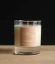 Small Herbal Scented Wax Candle - Sandalwood & Patchouli