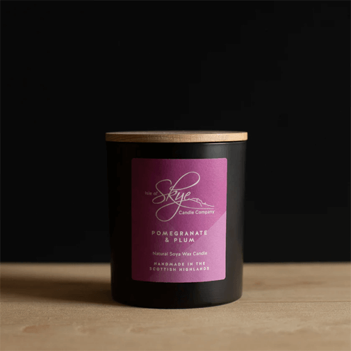 Mellow Pomegranate & Plum Natural Candle