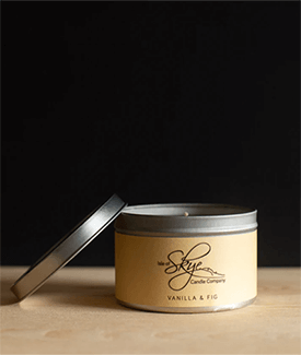 Sweet Vanilla & Fig Travel Candle