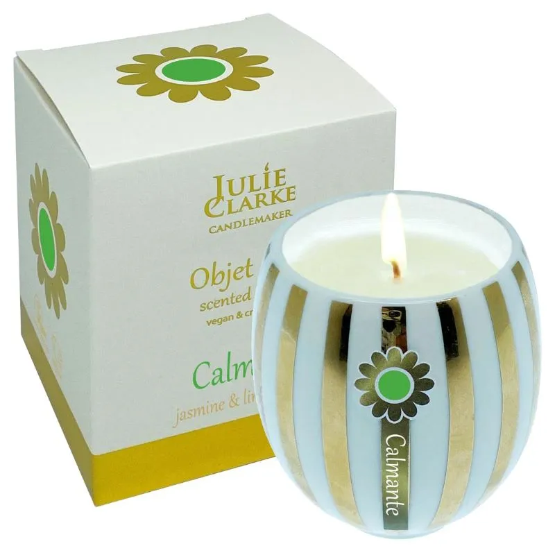 22K Gold Handmade Natural Irish Candle - Jasmine & Lime 