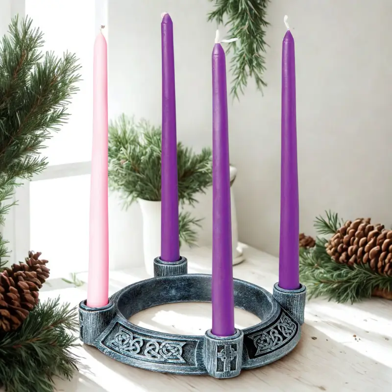 Celtic Knot Advent Wreath