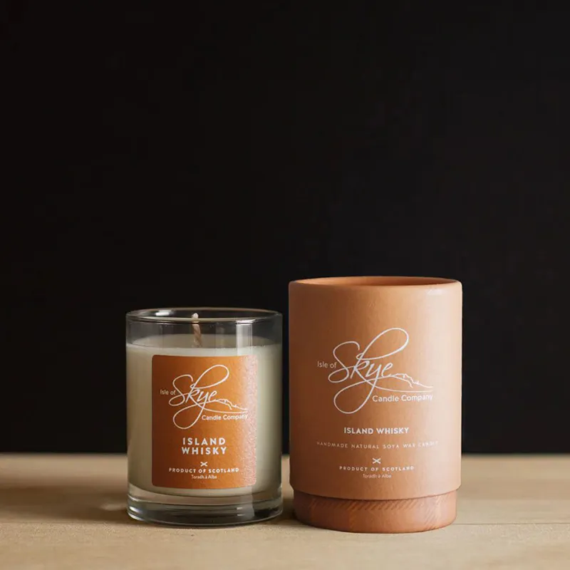 Handcrafted Soy Wax Scottish Whisky Candle - Small