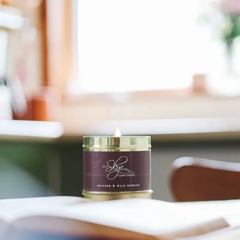 Organic Highland Heather & Wild Berries Candle 