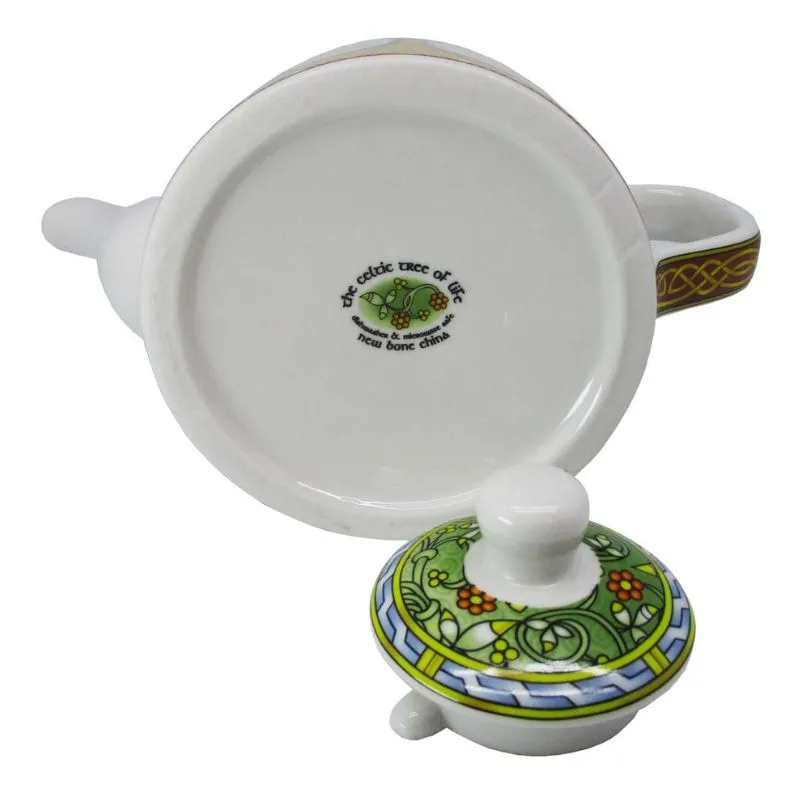 D68025 Celtic Tree of Life Tea Teapot Collection Gaelsong