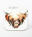 Highland Cow Coaster Set of 2 view 1