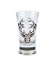 Embossed Pewter Stag Shot Glass