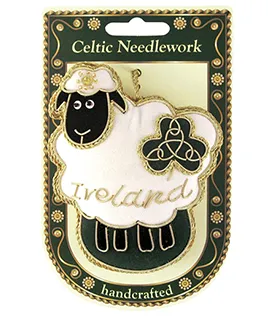 Velvet Sheep Hanging Ornament