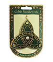 Celtic Trinity Knot Velvet Ornament