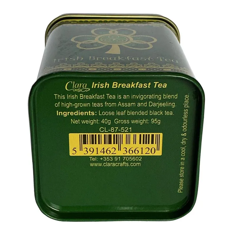 D68717 TEA Celtic Spiral Shamrock Dinnerware Set Ingredients  Gaelsong