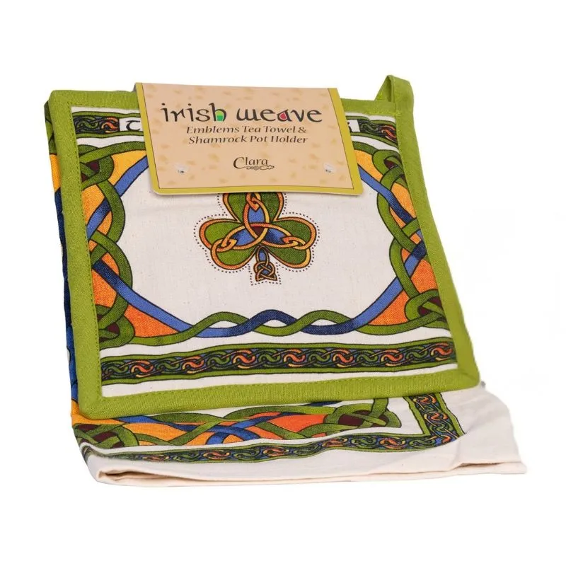 D68728 Irish Shamrock Ceramic Kitchen Accessories  Gaelsong