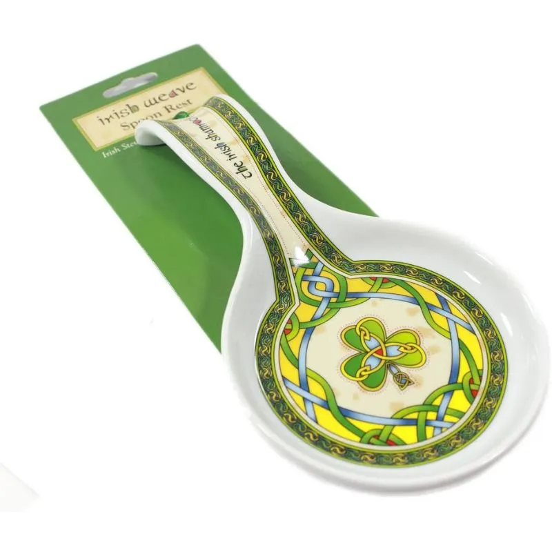 D68728 Irish Shamrock Ceramic Kitchen Accessories Gaelsong
