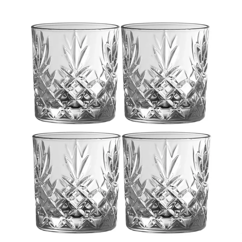 D68735 Crystal Irish Whiskey Tumbler Glass Set of 4 Studio Gaelsong