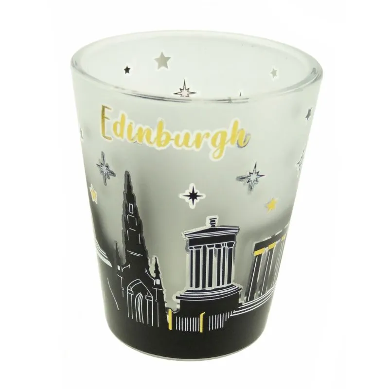 Scotland Frosted Shot Glass