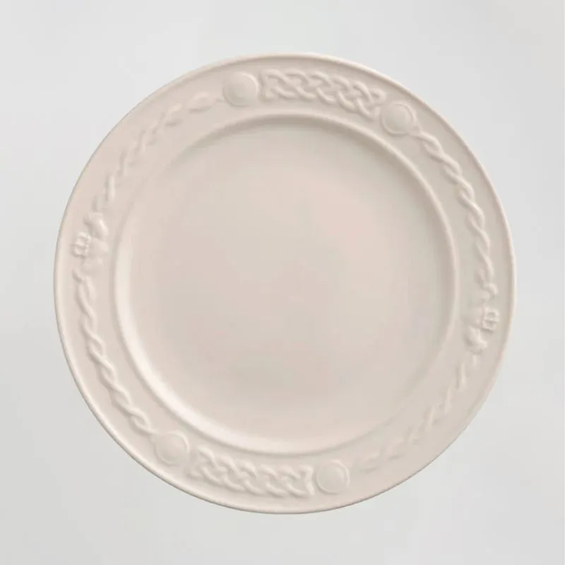 D68751 Parian China Claddagh Plate with Knotwork Gaelsong